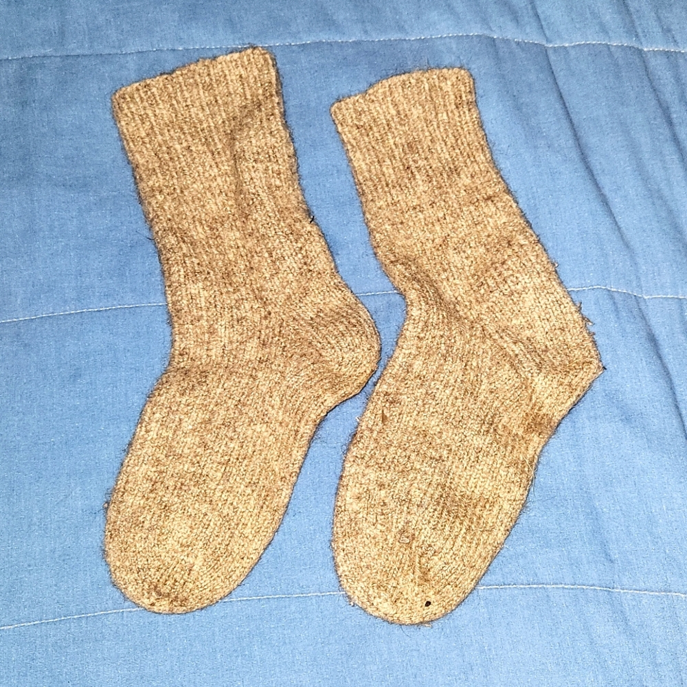 Large men's heavy wool socks!
